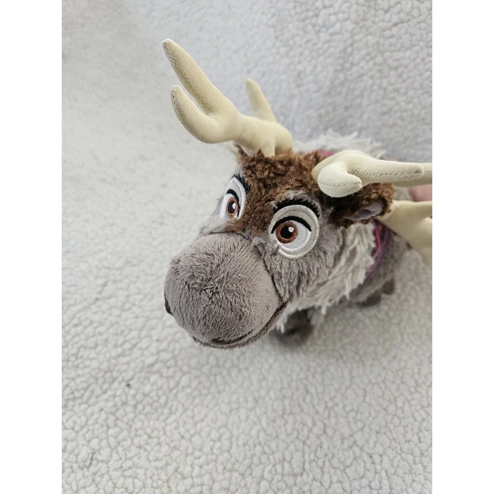 Disney Store Frozen Sven Reindeer‎ Plush Toy Stuffed Animal Approx 16